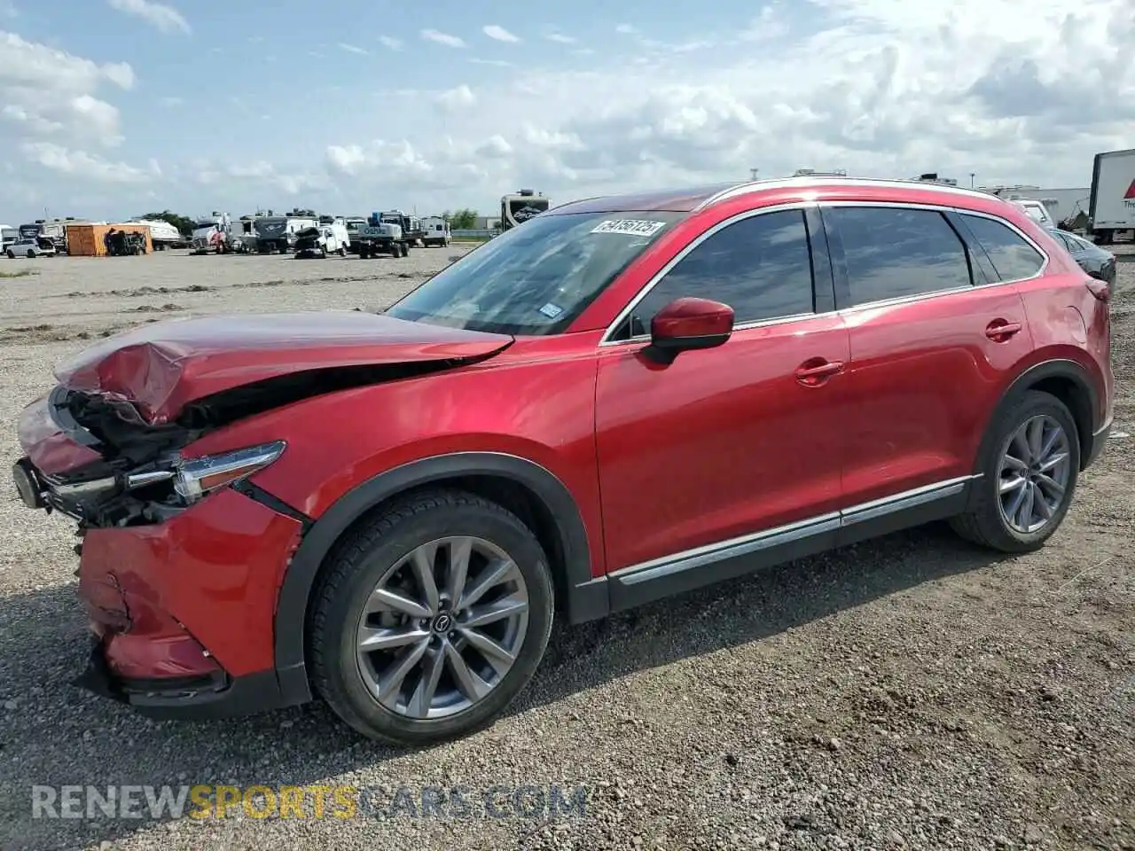 1 Фотография поврежденного автомобиля JM3TCBDY4M0539332 MAZDA CX-9 2021