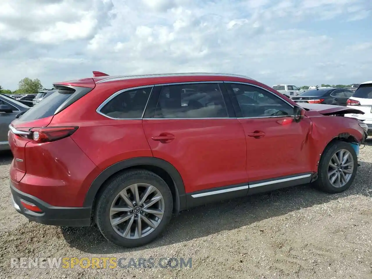 3 Фотография поврежденного автомобиля JM3TCBDY4M0539332 MAZDA CX-9 2021