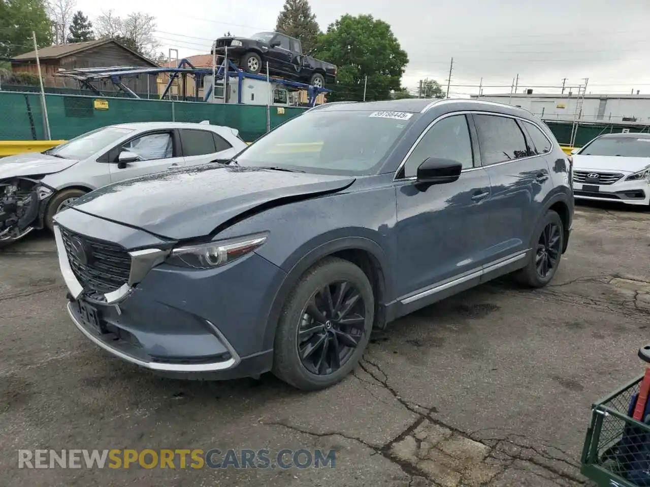 1 Photograph of a damaged car JM3TCBDY4M0541095 MAZDA CX-9 2021
