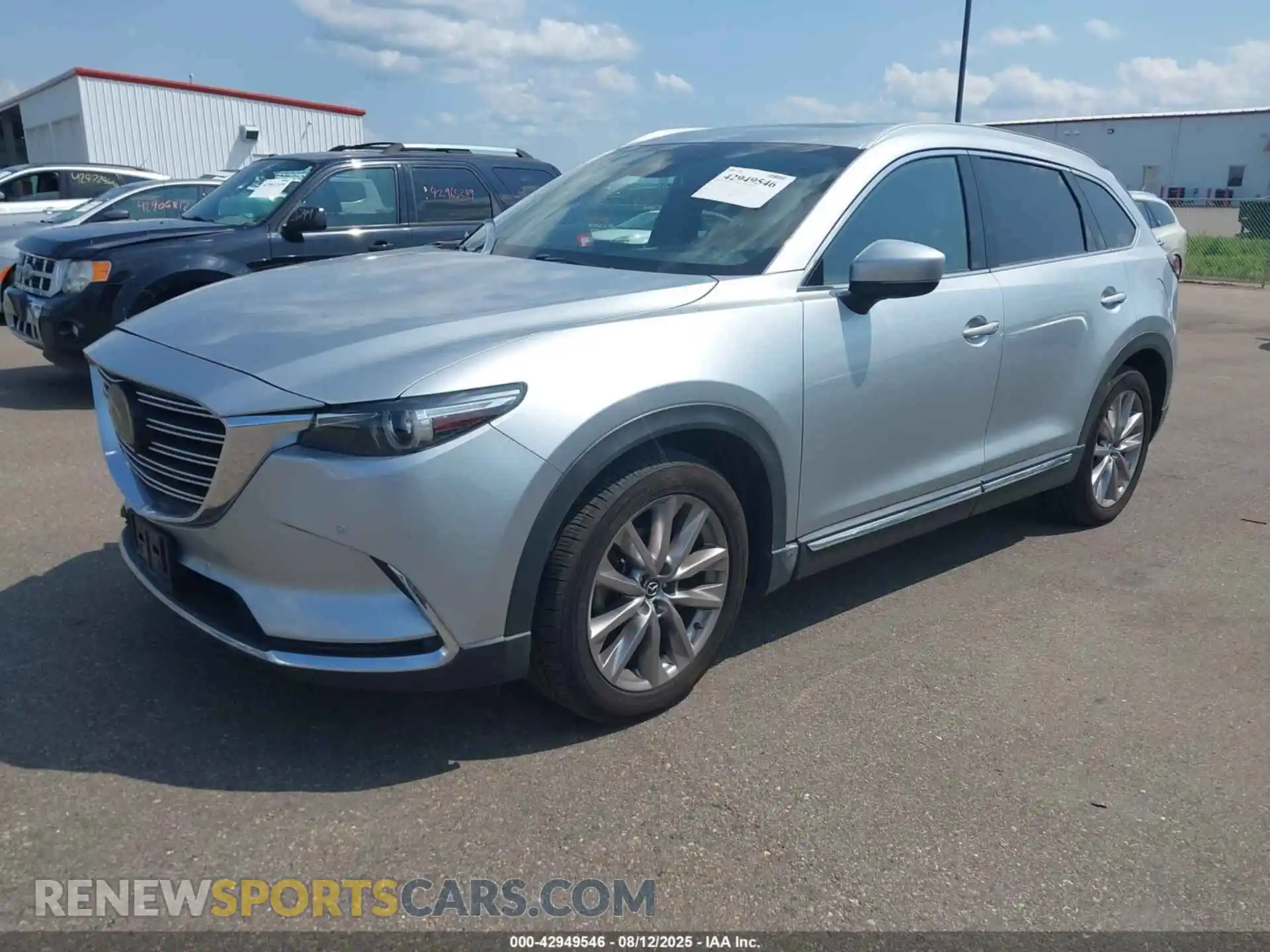 2 Photograph of a damaged car JM3TCBDY5M0511765 MAZDA CX-9 2021