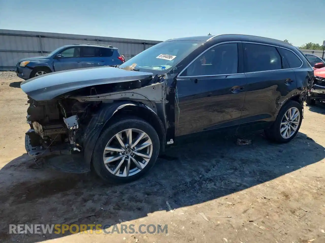 1 Photograph of a damaged car JM3TCBDY5M0516948 MAZDA CX-9 2021