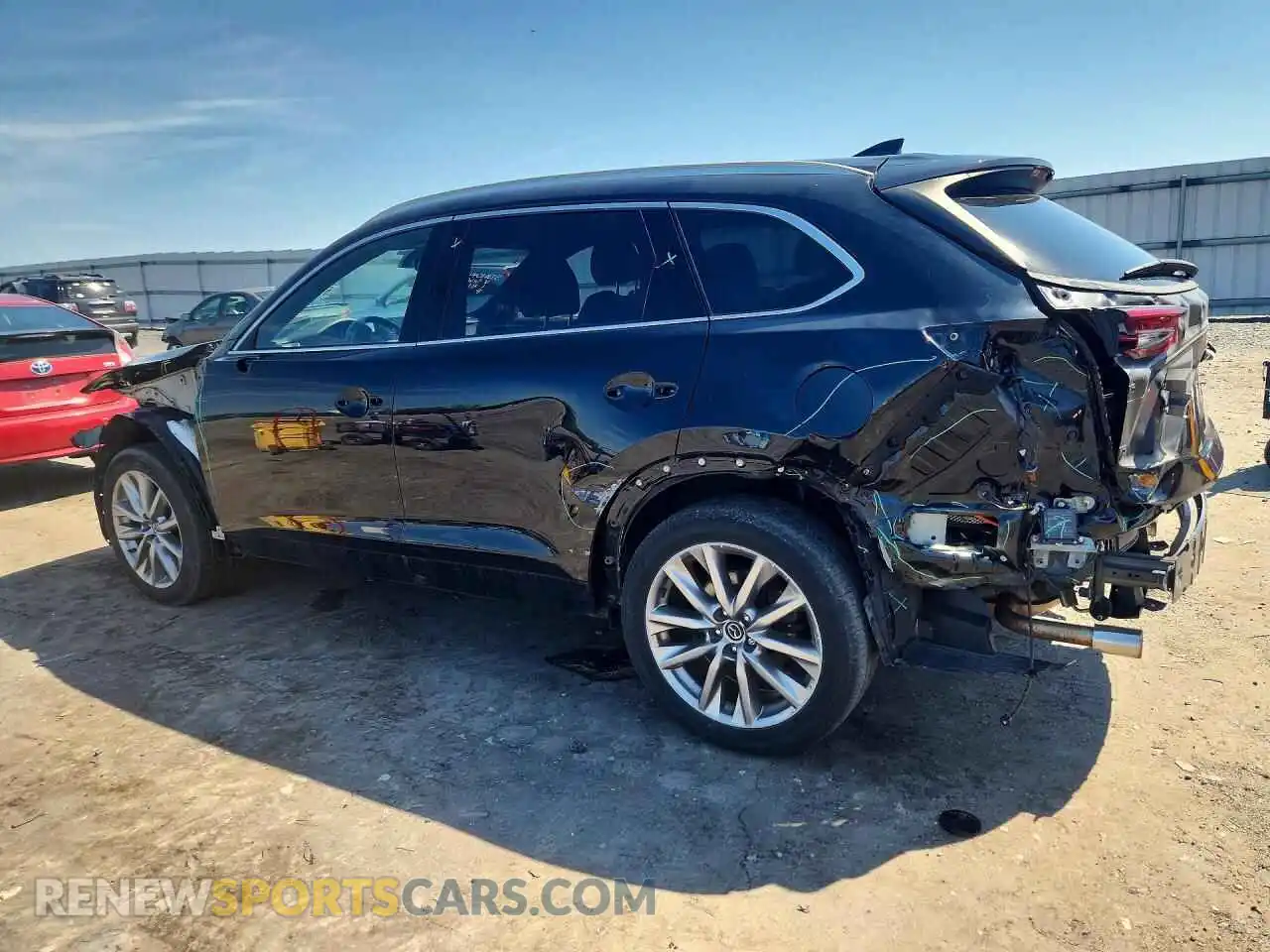 2 Photograph of a damaged car JM3TCBDY5M0516948 MAZDA CX-9 2021