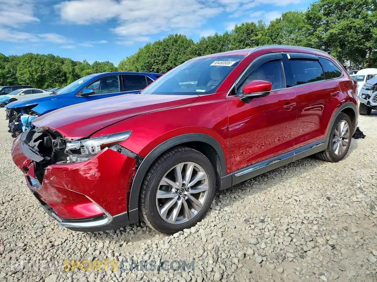 1 Photograph of a damaged car JM3TCBDY5M0528940 MAZDA CX-9 2021