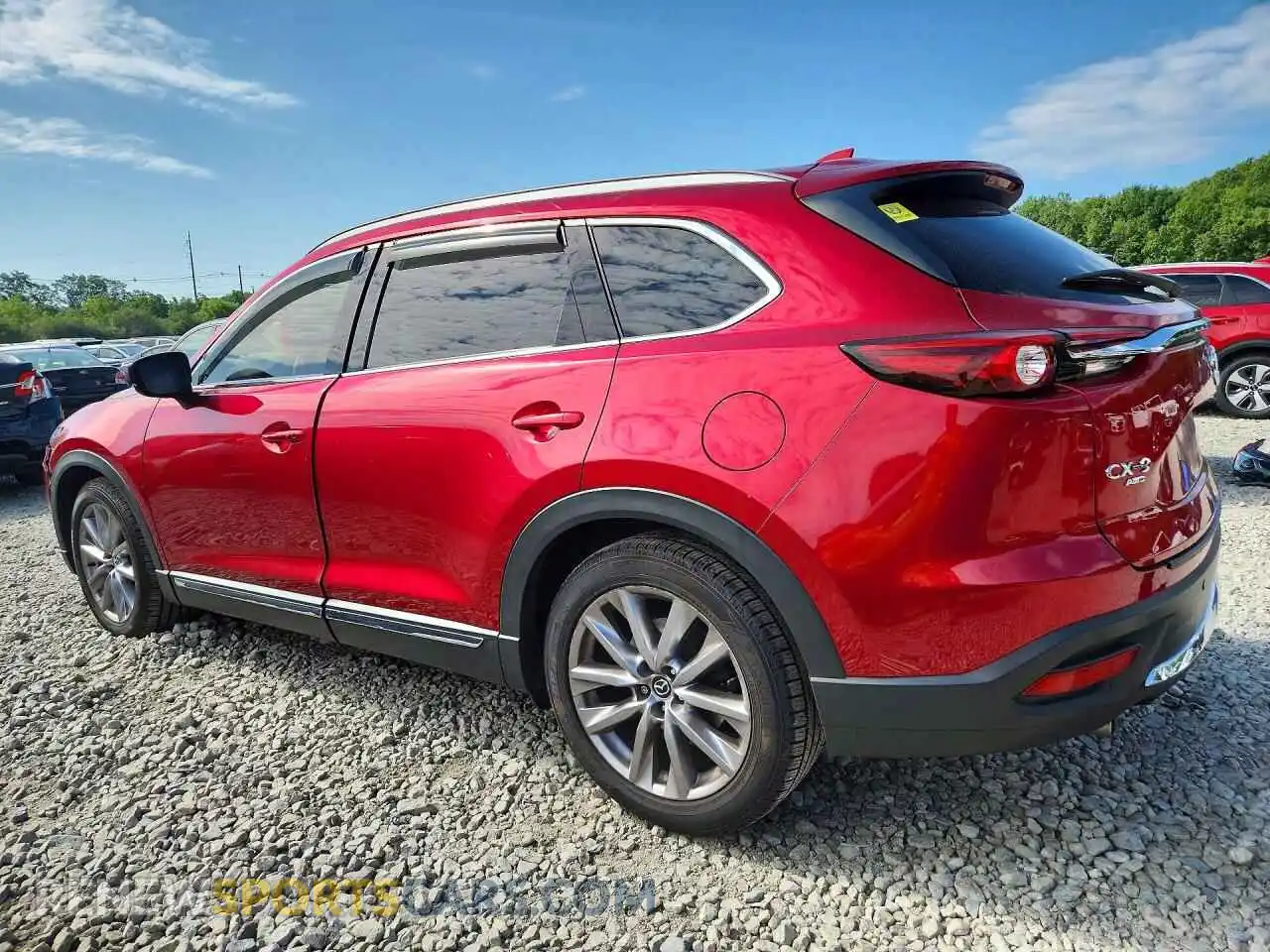 2 Photograph of a damaged car JM3TCBDY5M0528940 MAZDA CX-9 2021