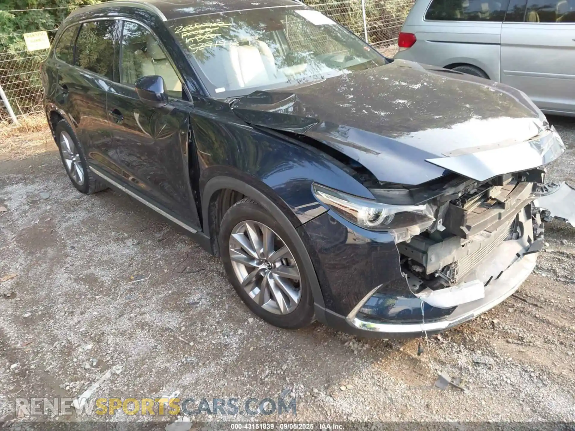 1 Photograph of a damaged car JM3TCBDY5M0529196 MAZDA CX-9 2021