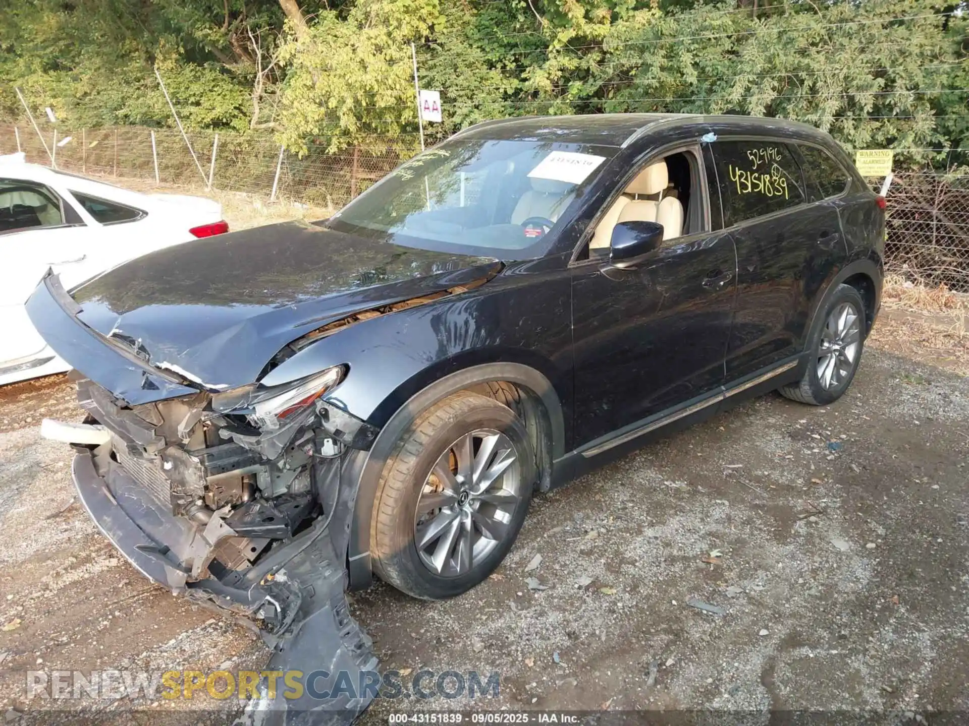 2 Photograph of a damaged car JM3TCBDY5M0529196 MAZDA CX-9 2021