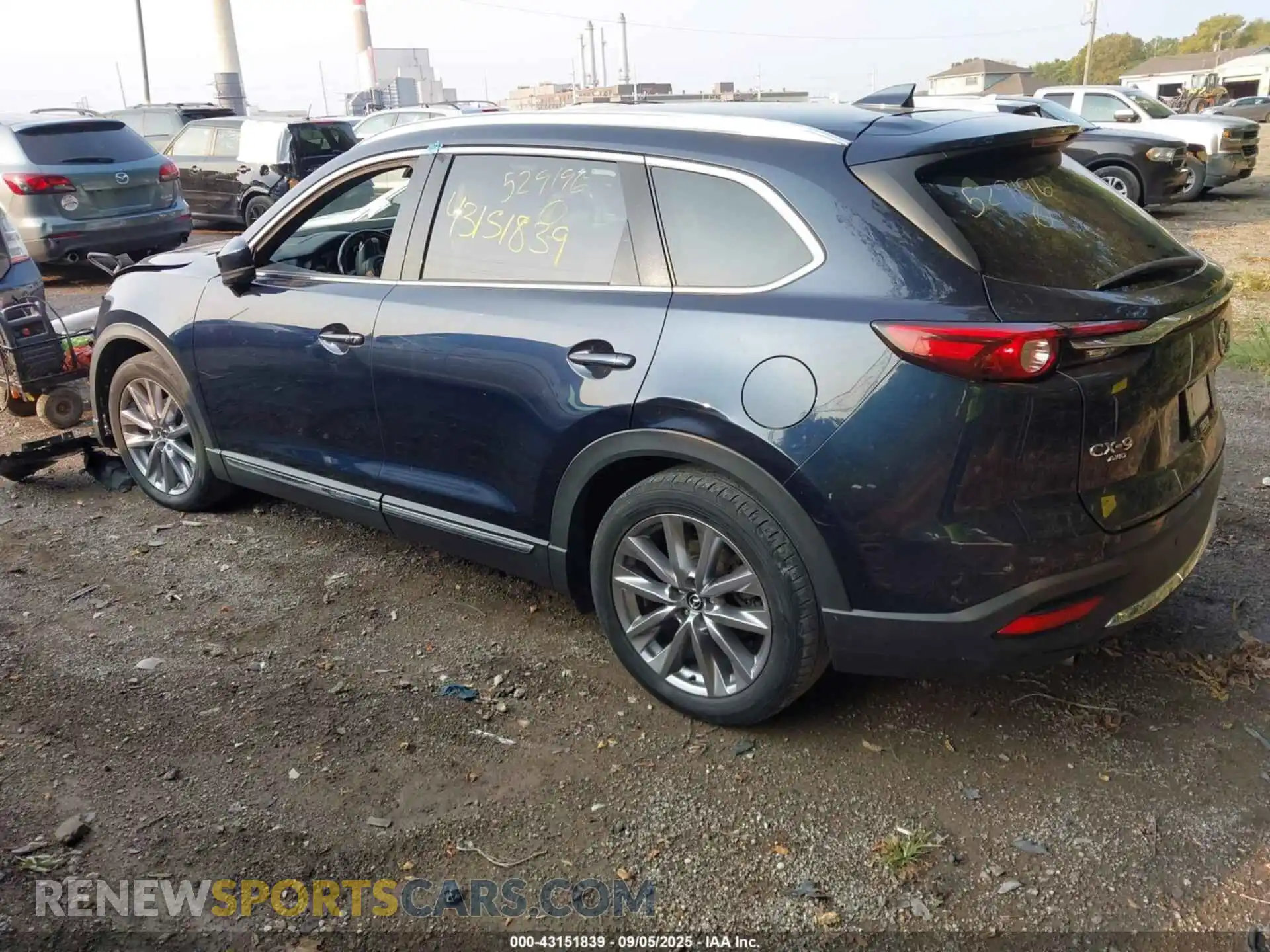 3 Photograph of a damaged car JM3TCBDY5M0529196 MAZDA CX-9 2021