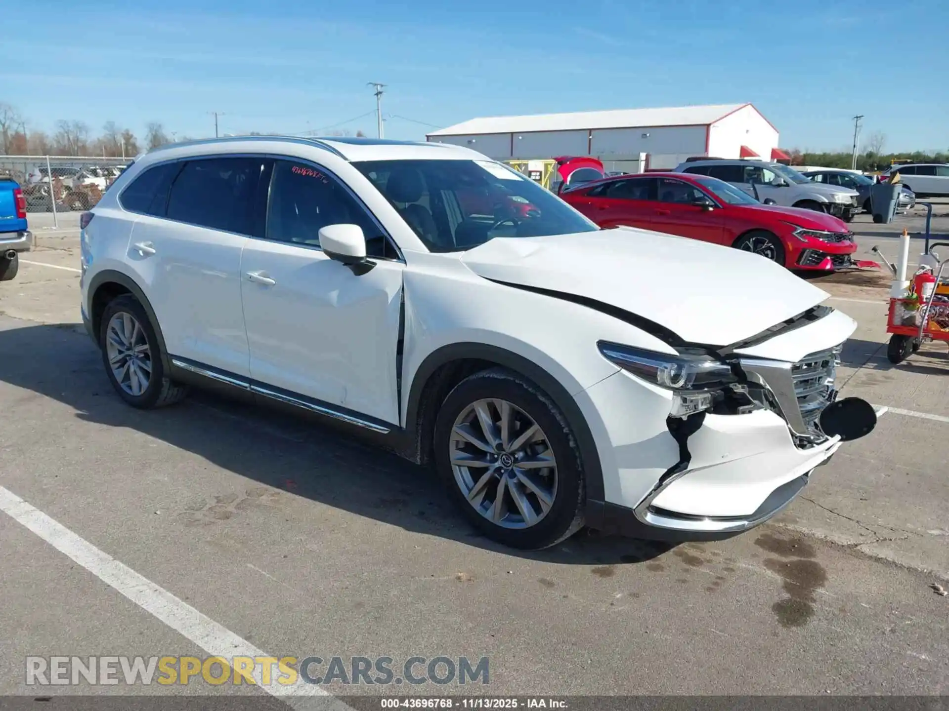 1 Photograph of a damaged car JM3TCBDY5M0531059 MAZDA CX-9 2021