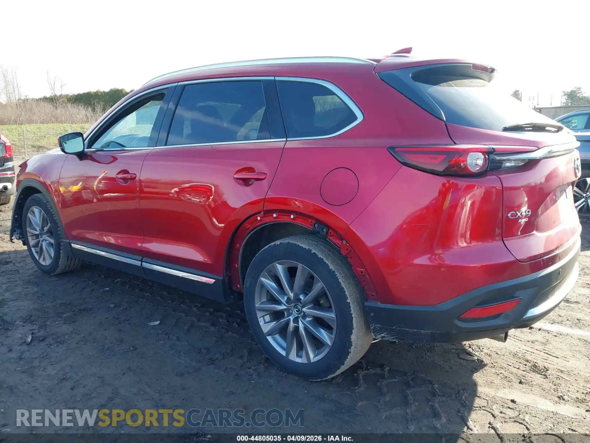 3 Фотография поврежденного автомобиля JM3TCBDY5M0531966 MAZDA CX-9 2021