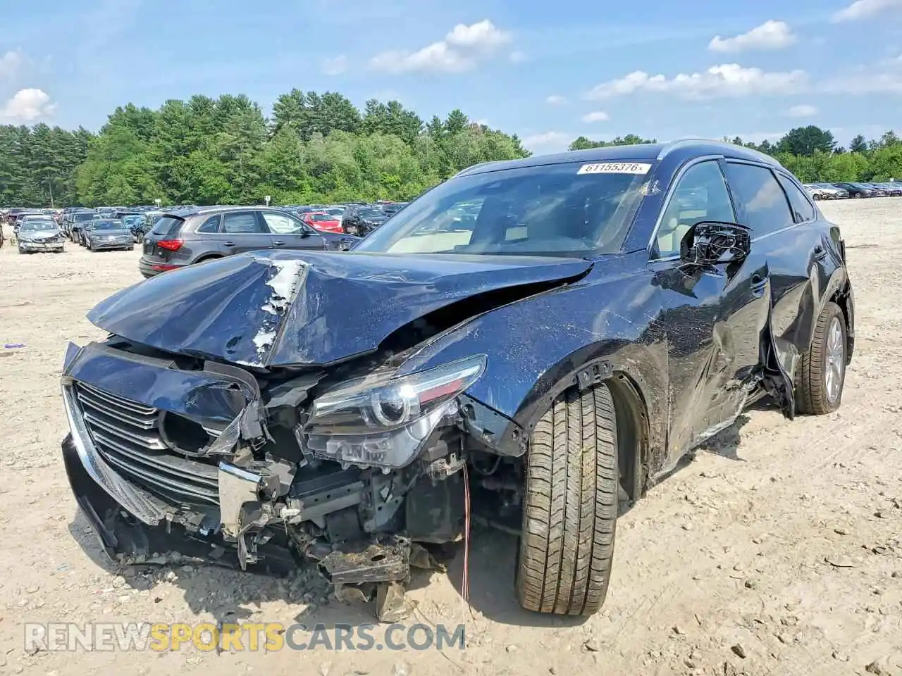 1 Photograph of a damaged car JM3TCBDY5M0534513 MAZDA CX-9 2021
