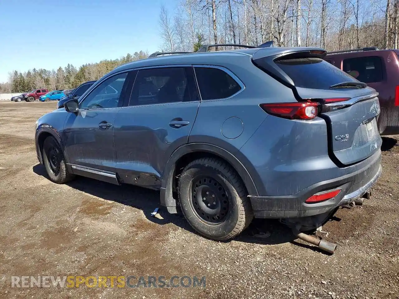 2 Photograph of a damaged car JM3TCBDY6M0450359 MAZDA CX-9 2021