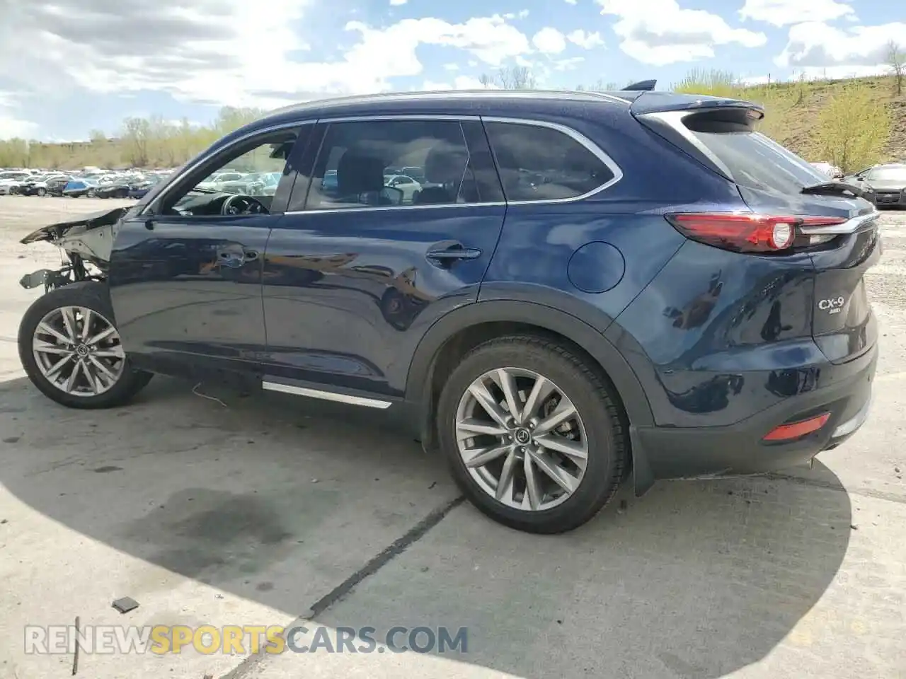 2 Photograph of a damaged car JM3TCBDY6M0512276 MAZDA CX-9 2021