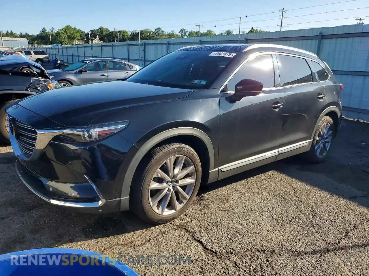 1 Photograph of a damaged car JM3TCBDY6M0521236 MAZDA CX-9 2021