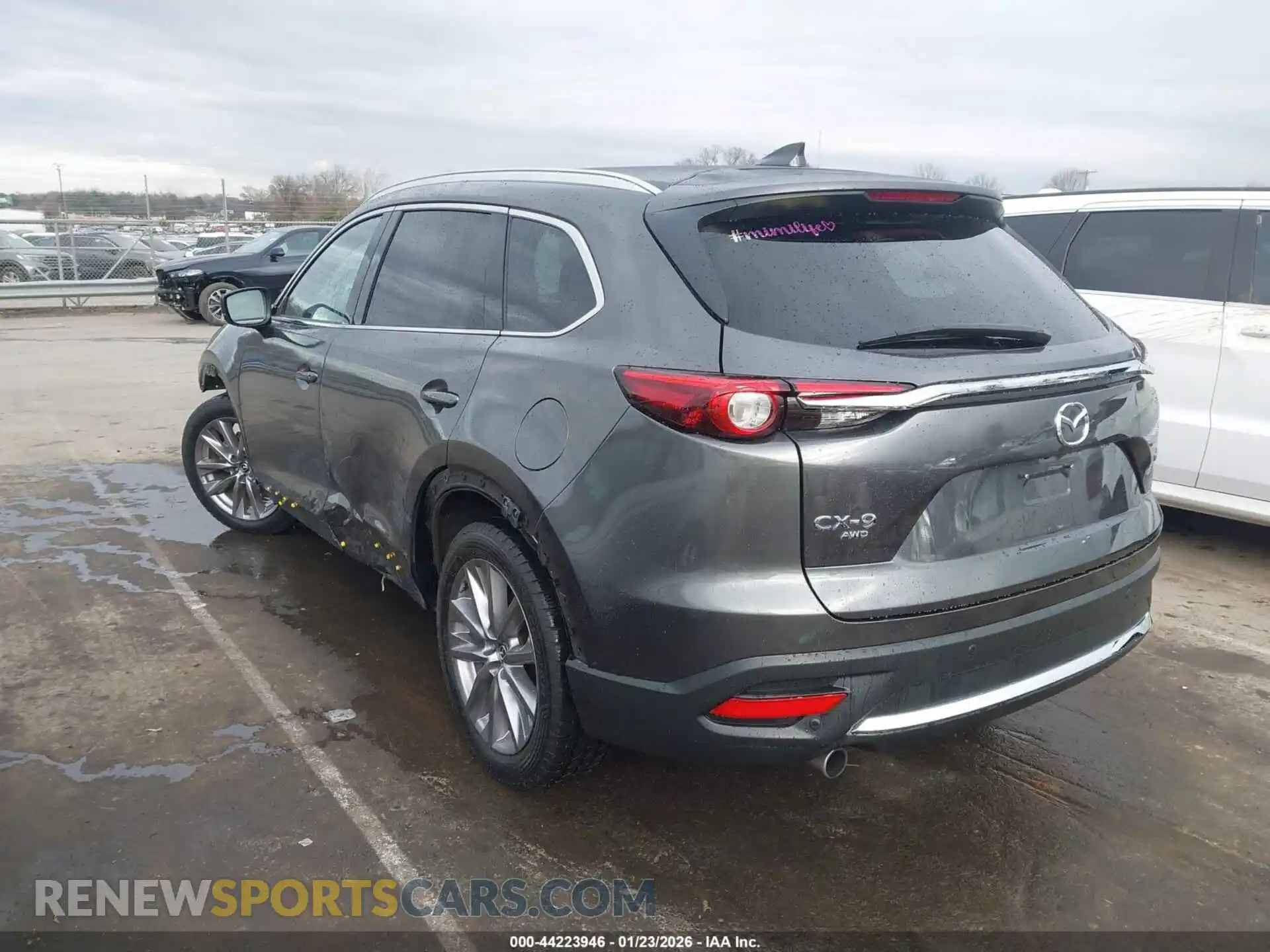 3 Фотография поврежденного автомобиля JM3TCBDY6M0541566 MAZDA CX-9 2021