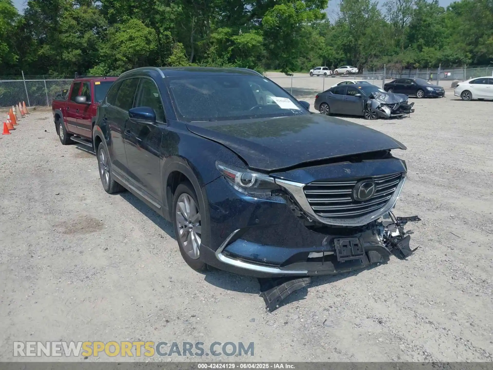 1 fotografías del automóvil dañado JM3TCBDY7M0536005 MAZDA CX-9 2021
