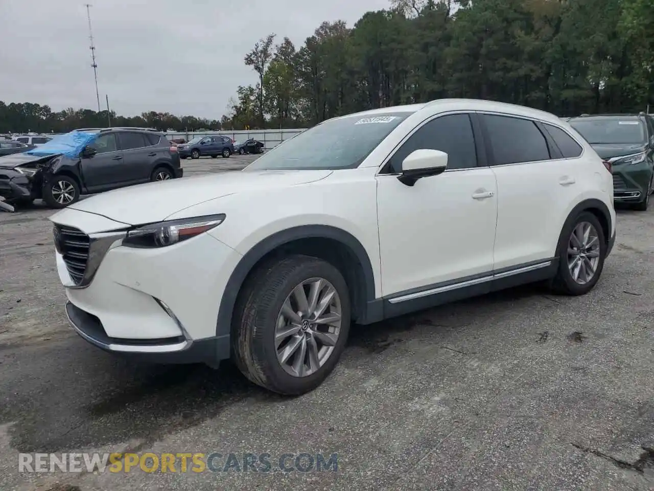 1 Photograph of a damaged car JM3TCBDY8M0500100 MAZDA CX-9 2021