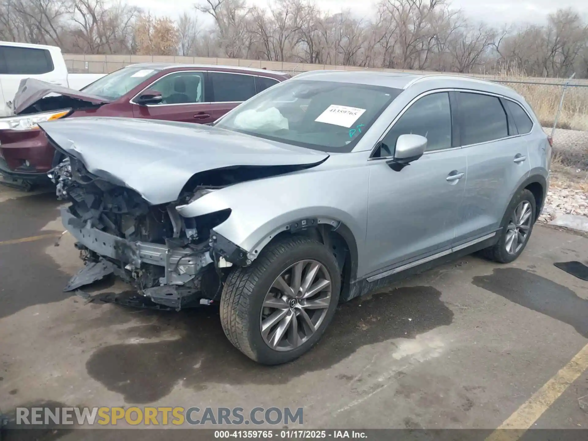 2 Photograph of a damaged car JM3TCBDY8M0515065 MAZDA CX-9 2021