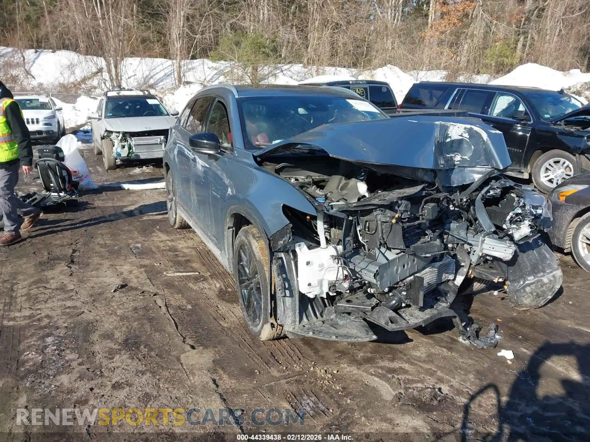 1 Photograph of a damaged car JM3TCBDY8M0539043 MAZDA CX-9 2021