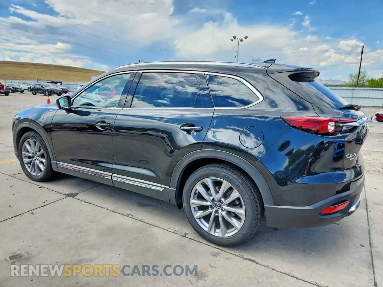 2 fotografías del automóvil dañado JM3TCBDY9M0520694 MAZDA CX-9 2021