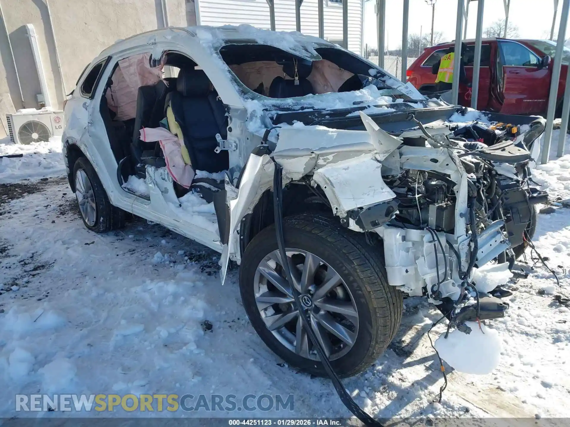 1 Photograph of a damaged car JM3TCBDY9M0537379 MAZDA CX-9 2021