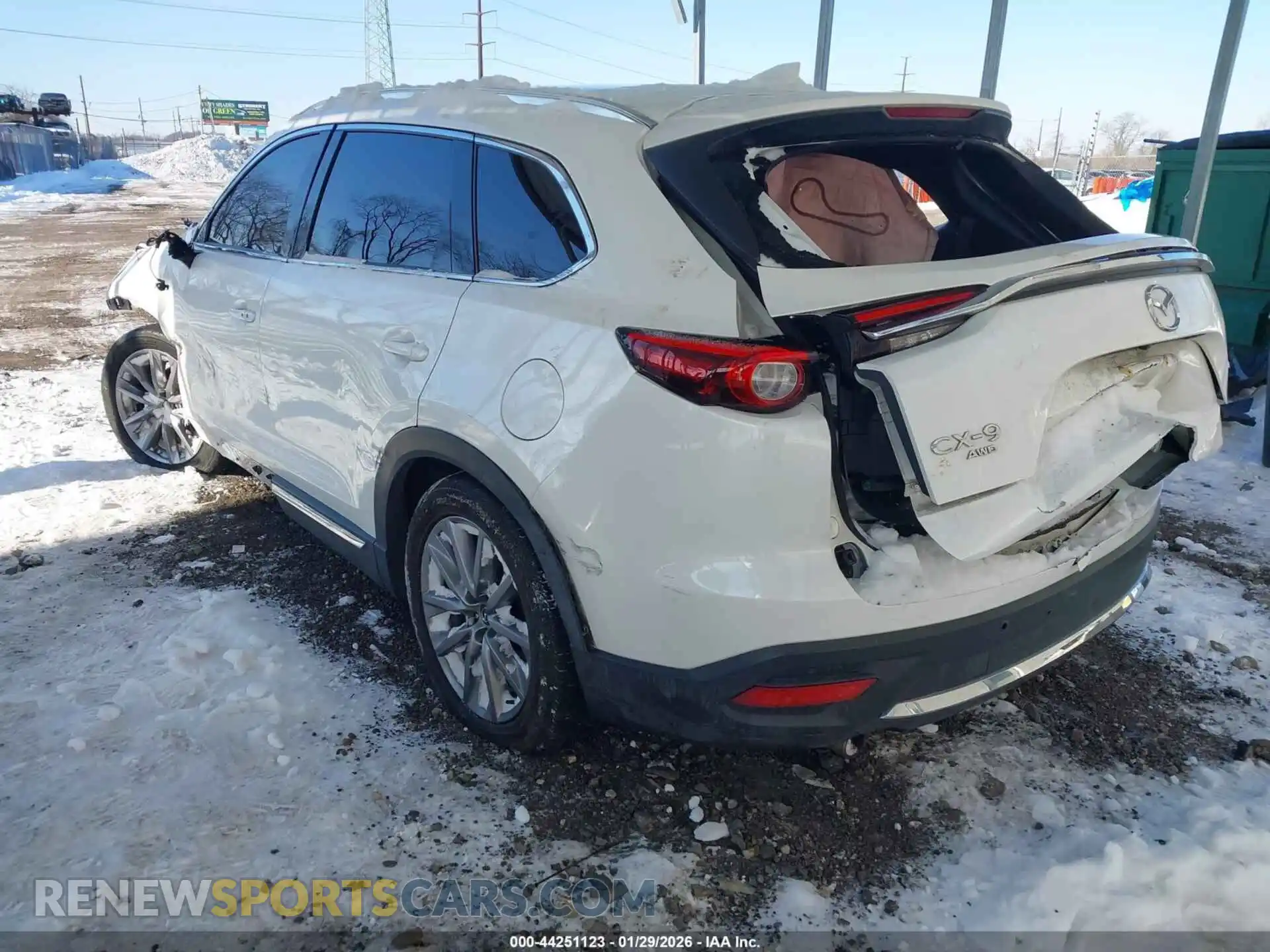 3 Photograph of a damaged car JM3TCBDY9M0537379 MAZDA CX-9 2021