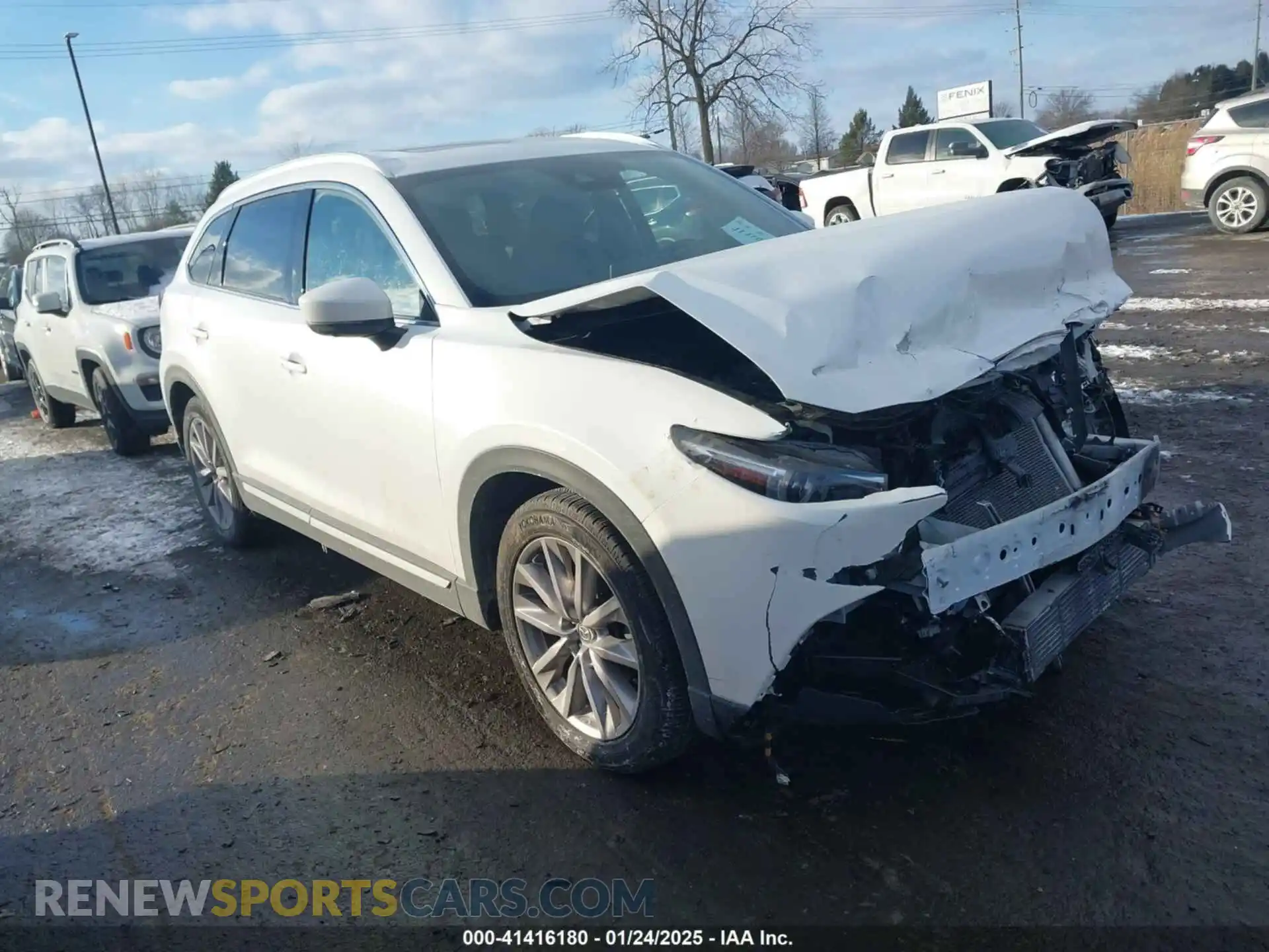 1 Photograph of a damaged car JM3TCBDYXM0508702 MAZDA CX-9 2021