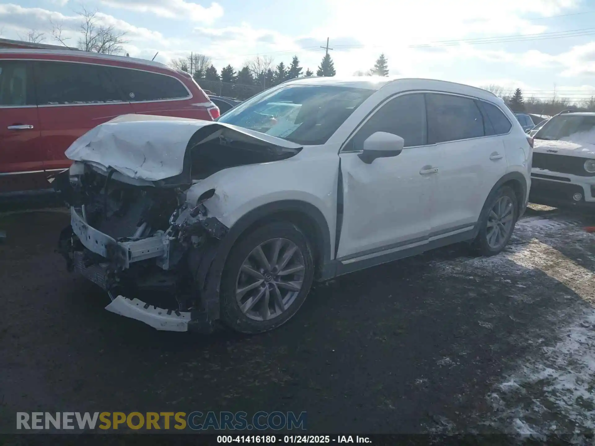 2 Photograph of a damaged car JM3TCBDYXM0508702 MAZDA CX-9 2021