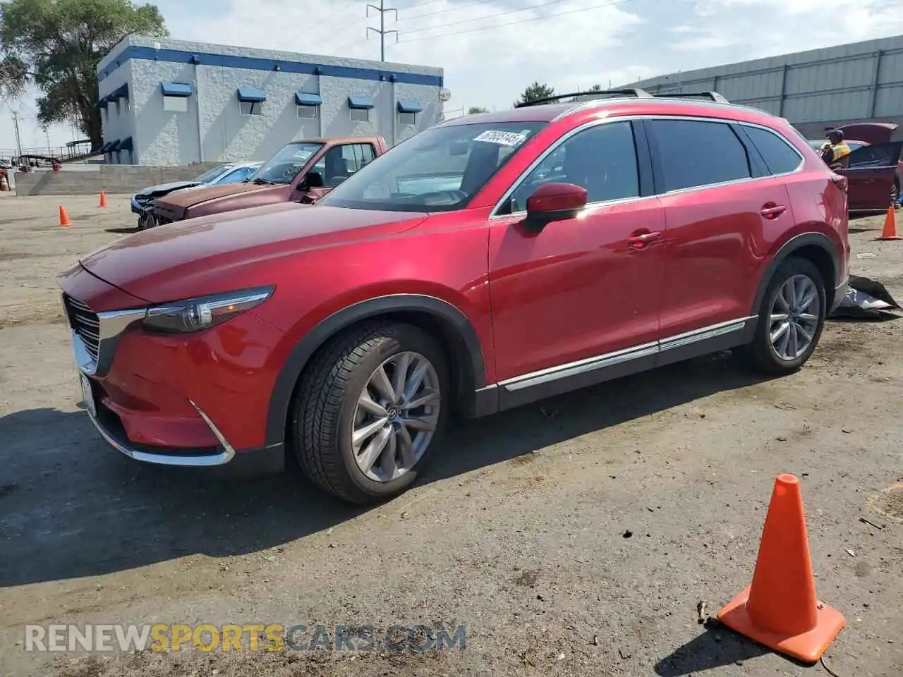 1 Photograph of a damaged car JM3TCBDYXM0532871 MAZDA CX-9 2021