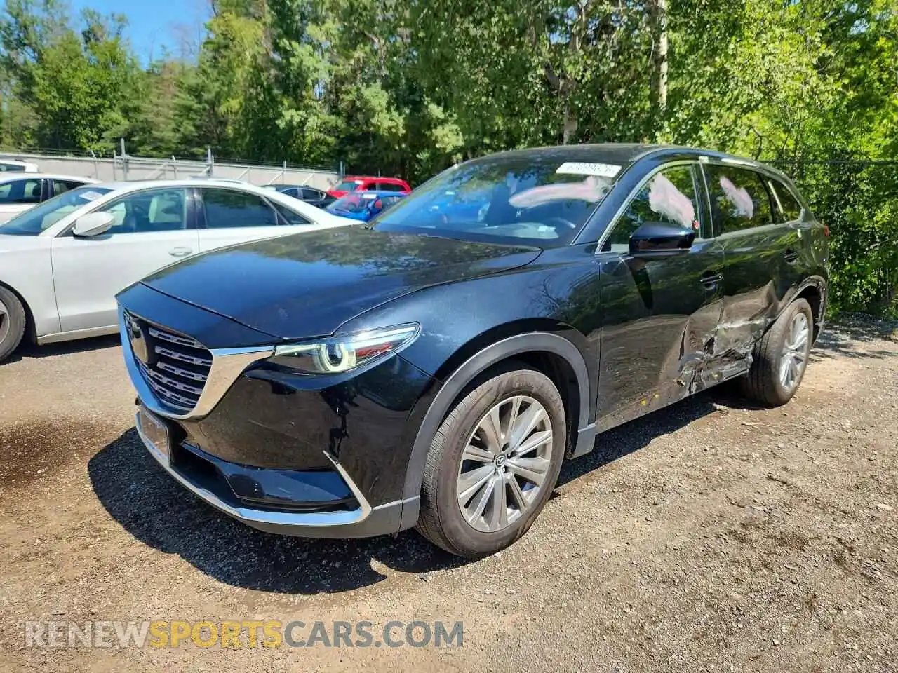 1 fotografías del automóvil dañado JM3TCBEY0M0539925 MAZDA CX-9 2021