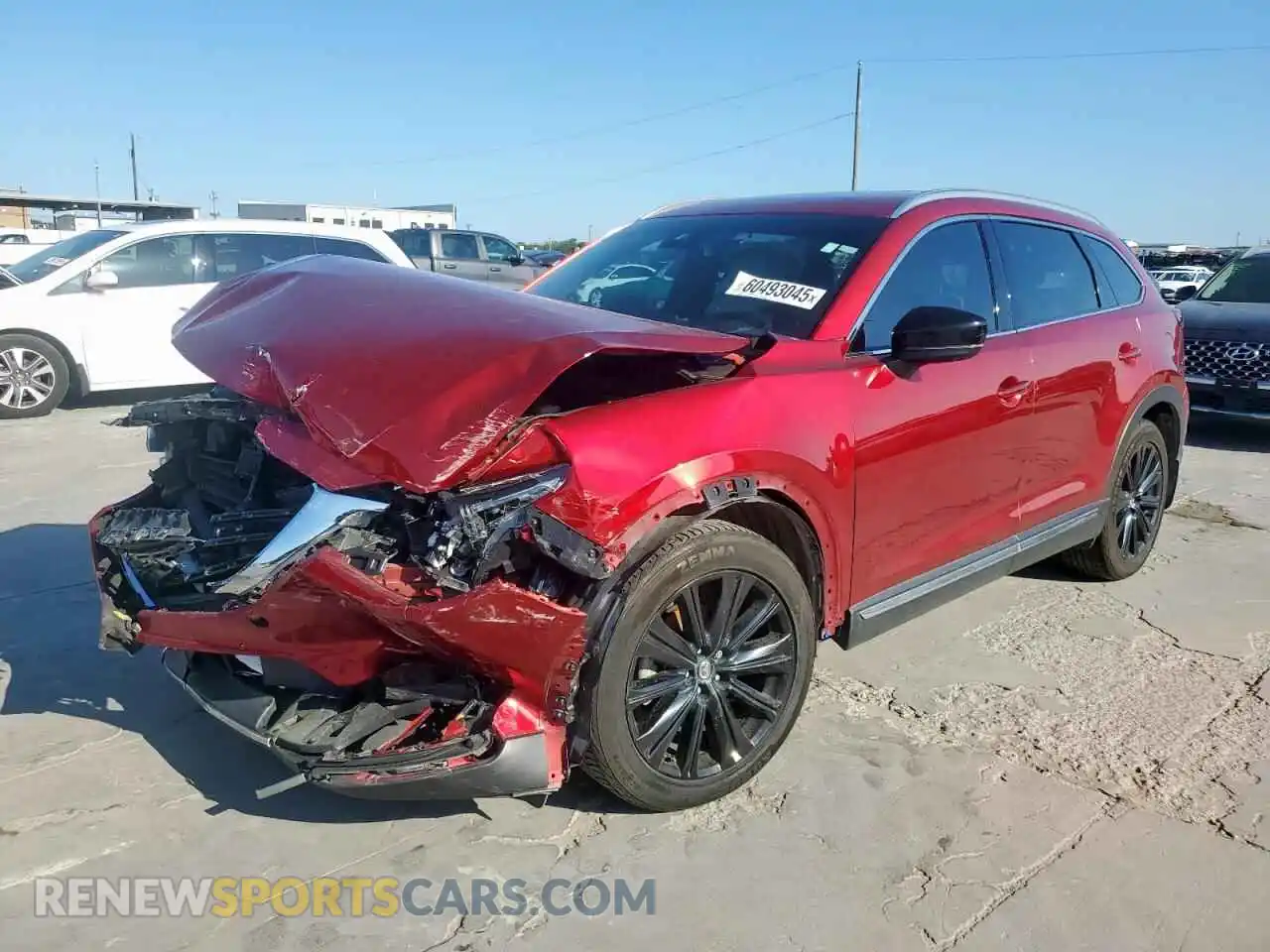 1 Фотография поврежденного автомобиля JM3TCBEY1M0519361 MAZDA CX-9 2021