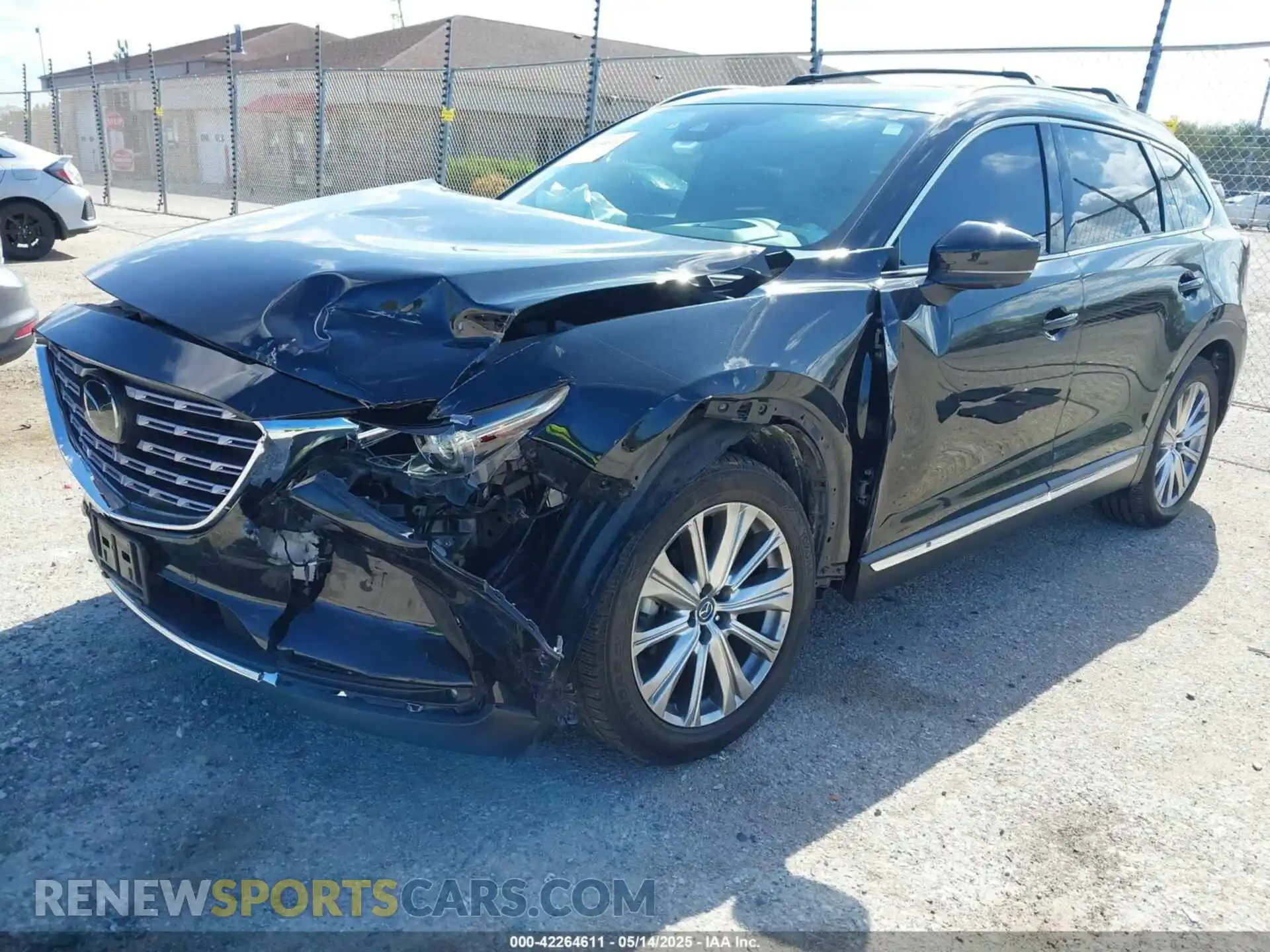 2 Photograph of a damaged car JM3TCBEY1M0539786 MAZDA CX-9 2021