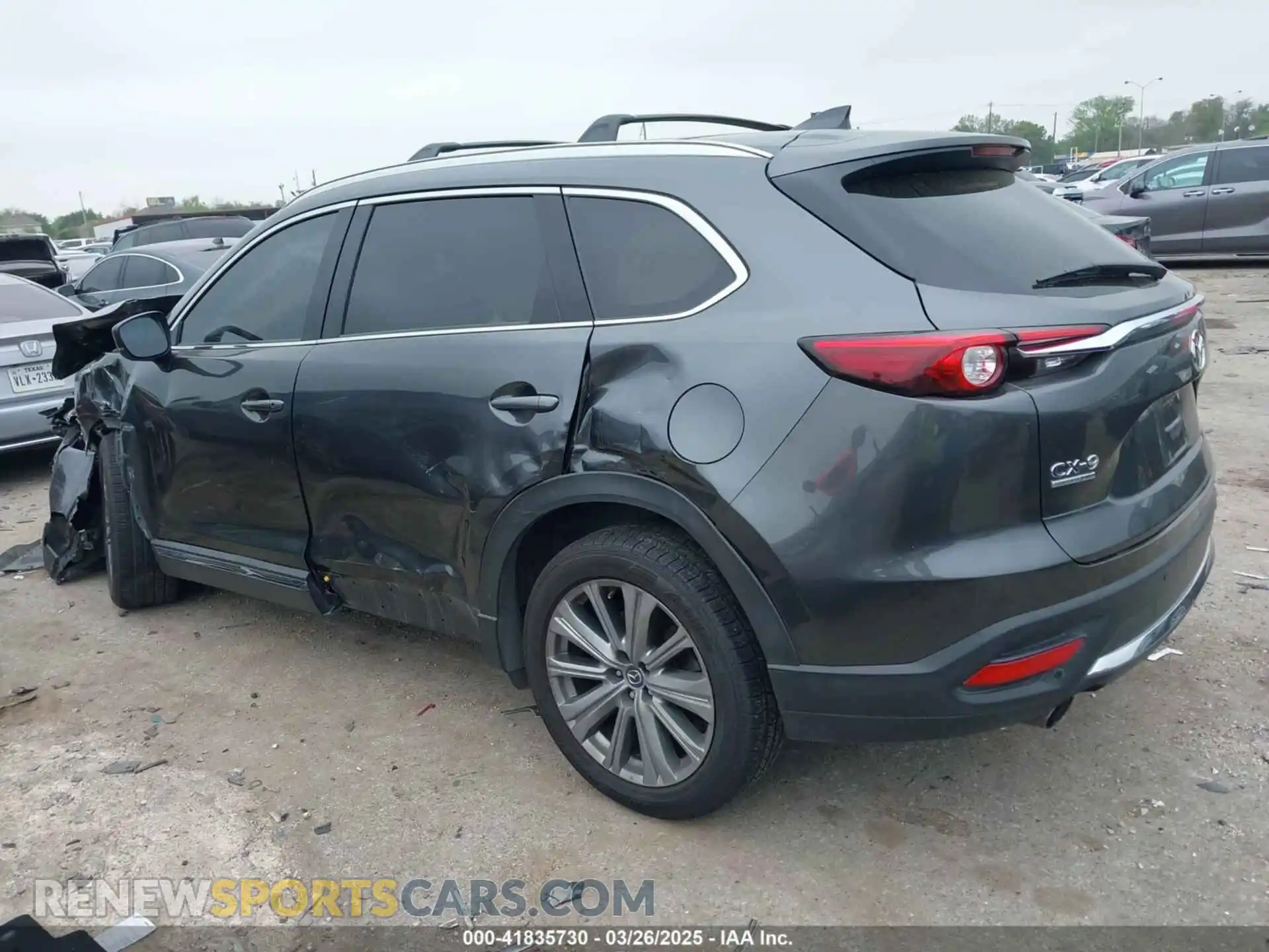 3 Photograph of a damaged car JM3TCBEY3M0505266 MAZDA CX-9 2021