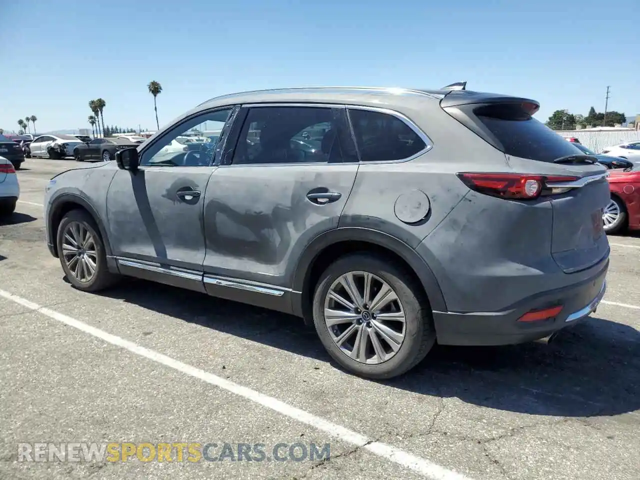 2 Photograph of a damaged car JM3TCBEY3M0508636 MAZDA CX-9 2021