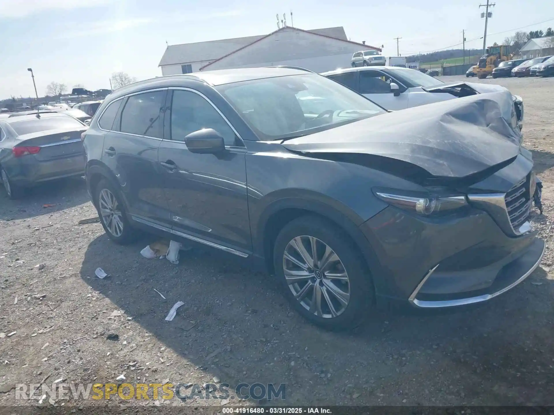 1 Photograph of a damaged car JM3TCBEY5M0523199 MAZDA CX-9 2021