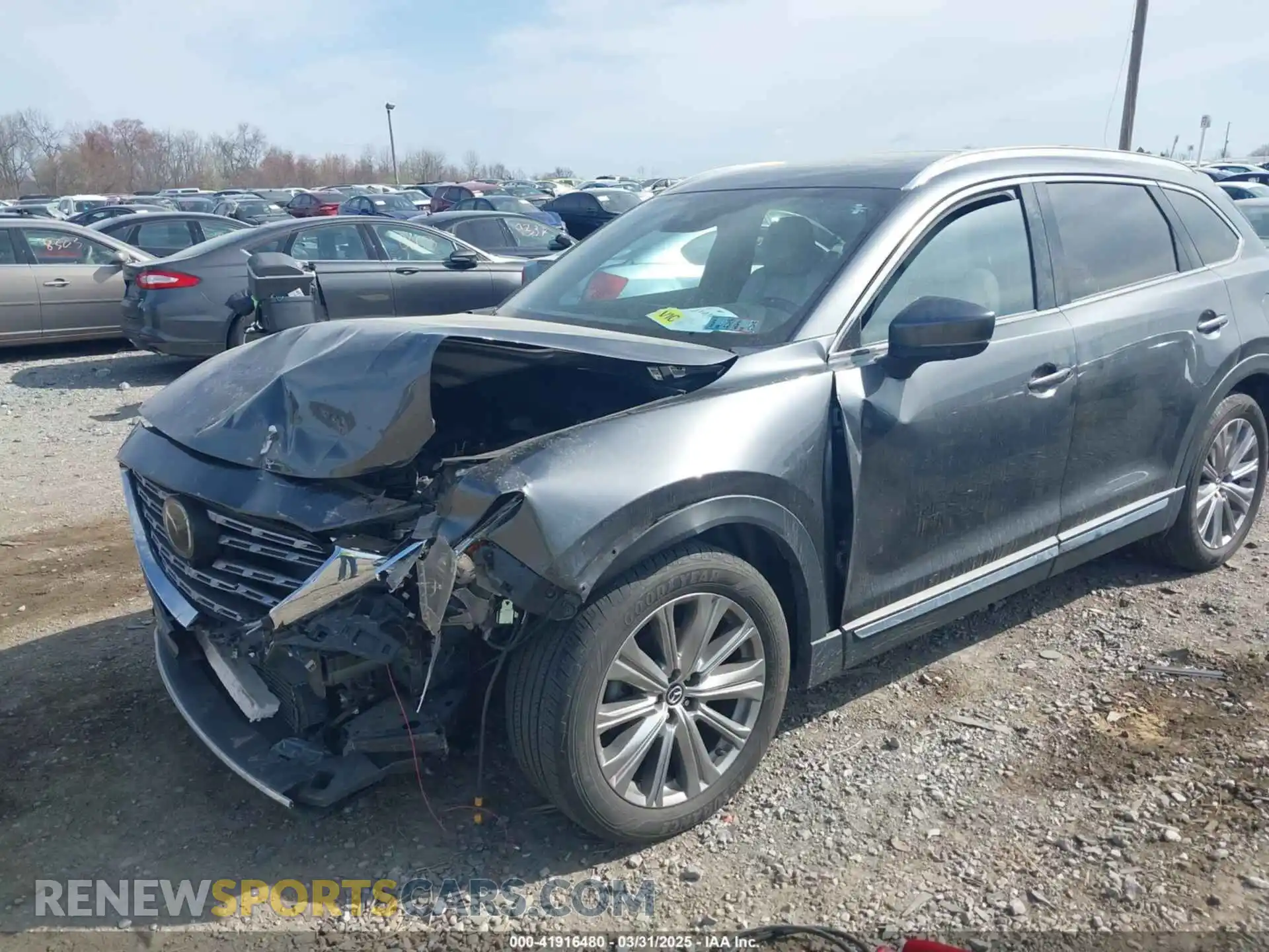 2 Photograph of a damaged car JM3TCBEY5M0523199 MAZDA CX-9 2021