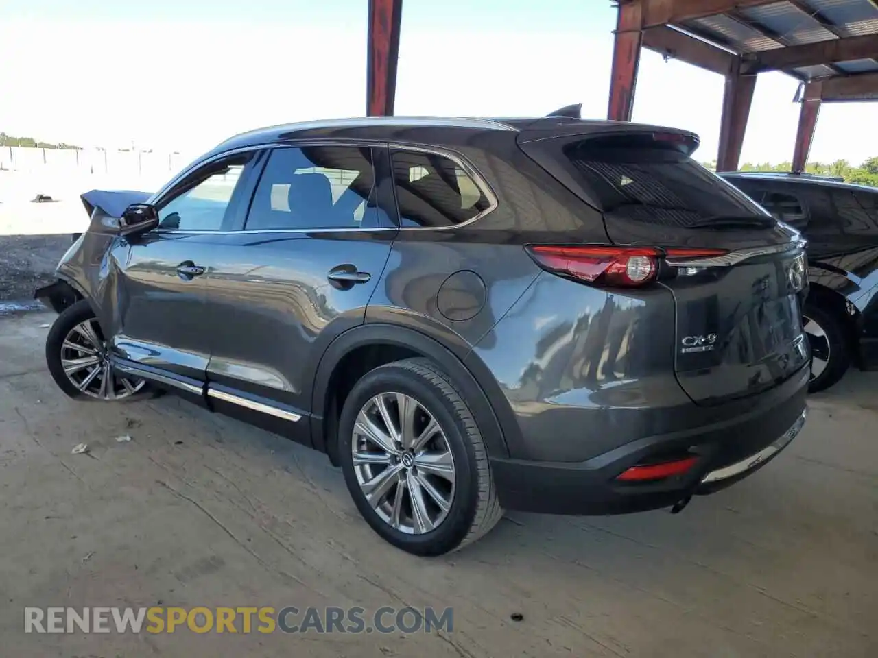 2 Photograph of a damaged car JM3TCBEY7M0528954 MAZDA CX-9 2021