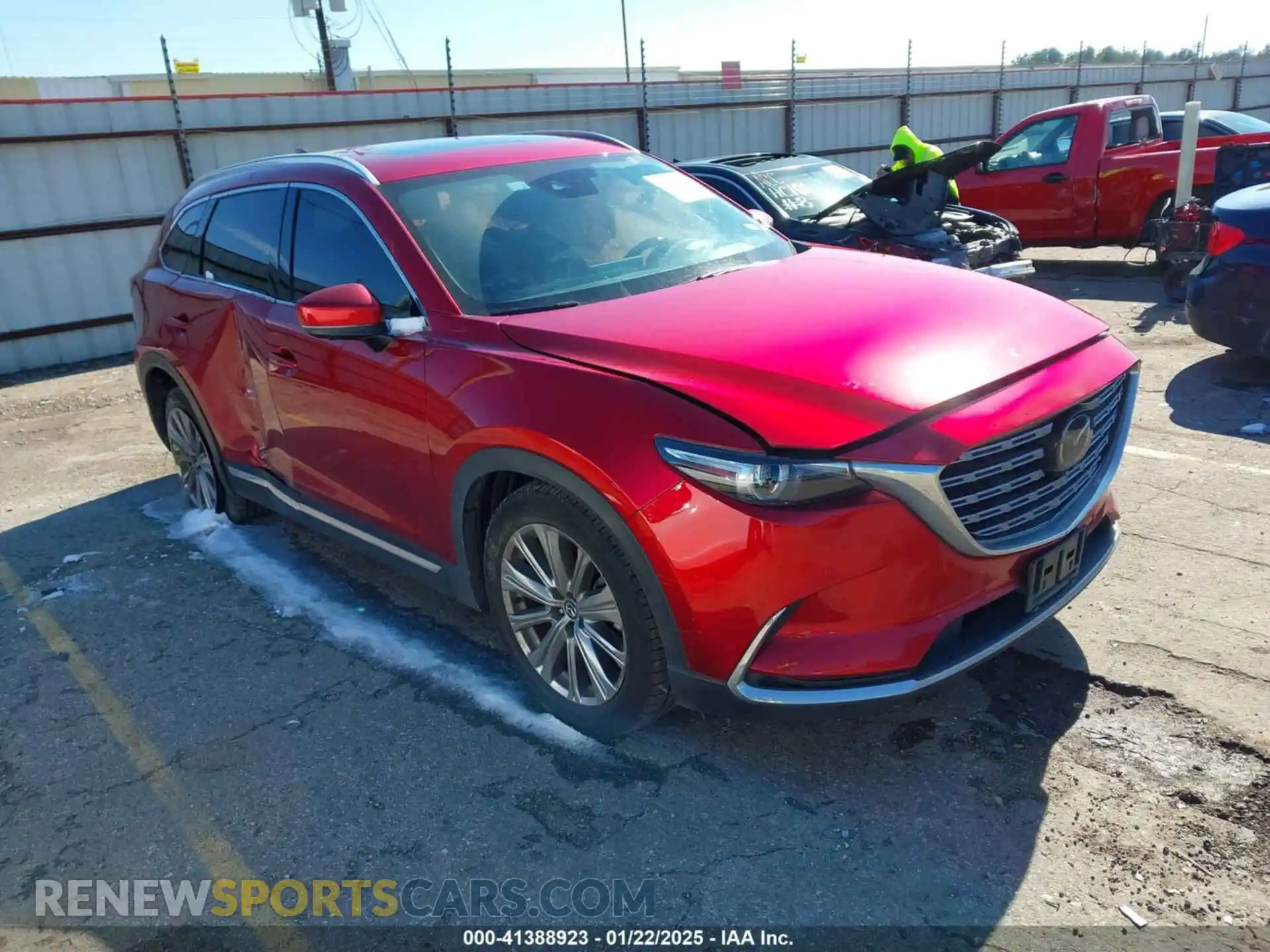 1 Photograph of a damaged car JM3TCBEY7M0529957 MAZDA CX-9 2021