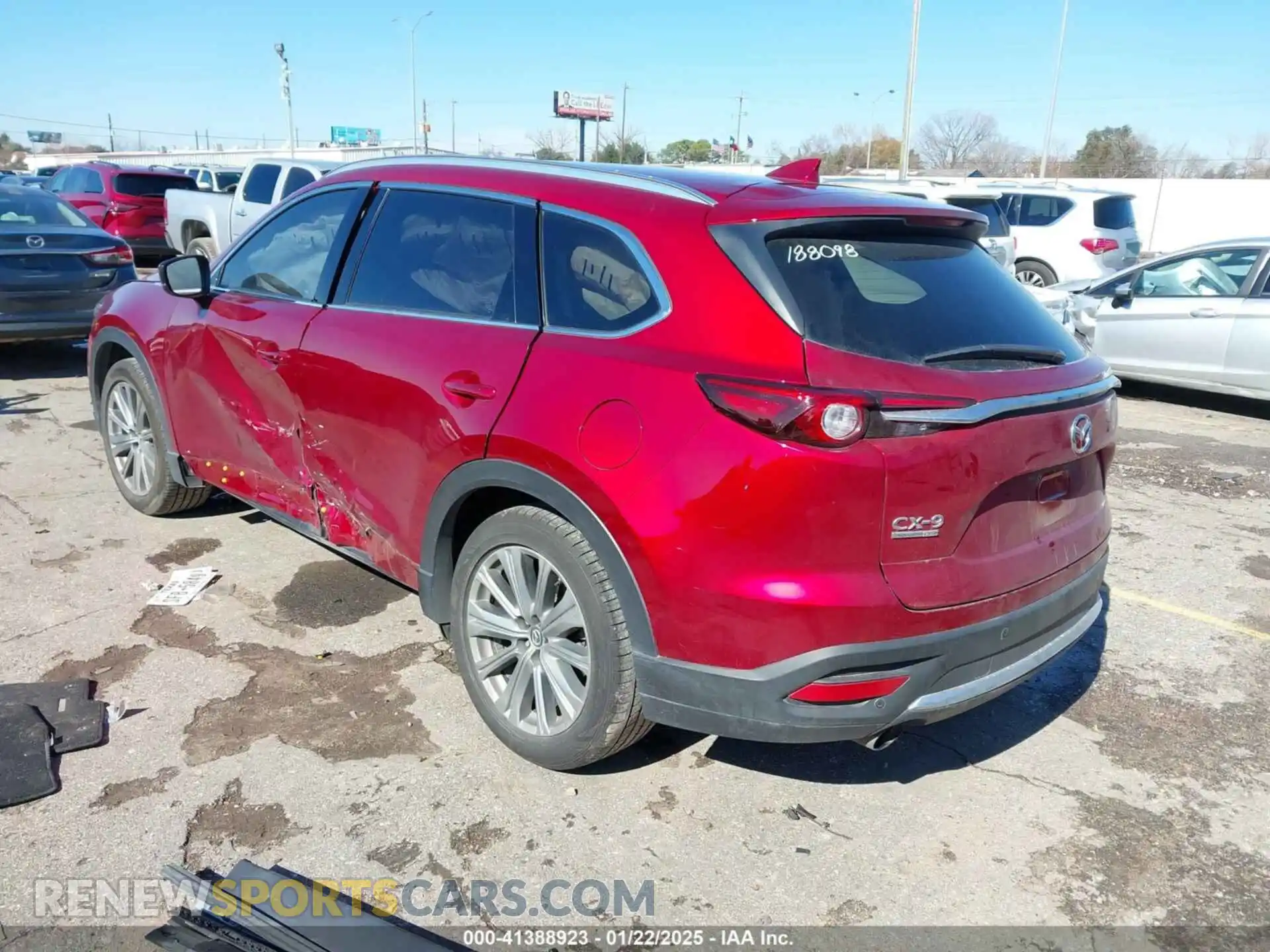 3 Photograph of a damaged car JM3TCBEY7M0529957 MAZDA CX-9 2021