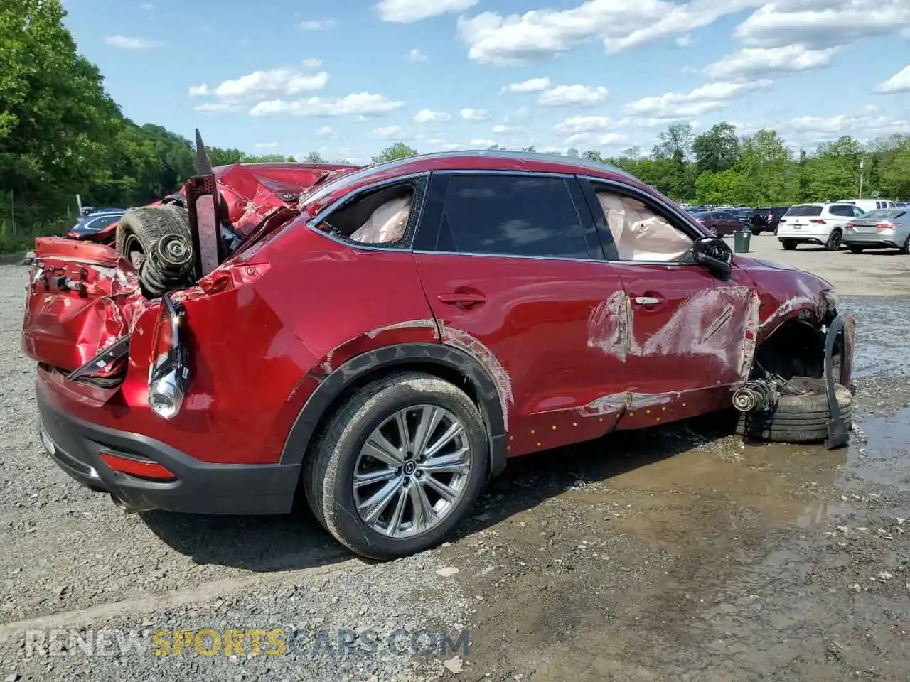 3 Photograph of a damaged car JM3TCBEY9M0541995 MAZDA CX-9 2021