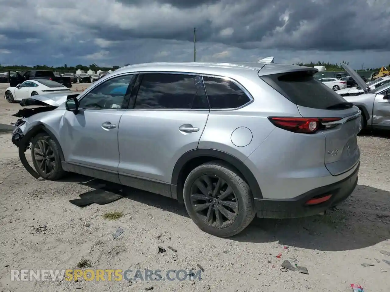 2 Photograph of a damaged car JM3TCBAY0N0611407 MAZDA CX-9 2022