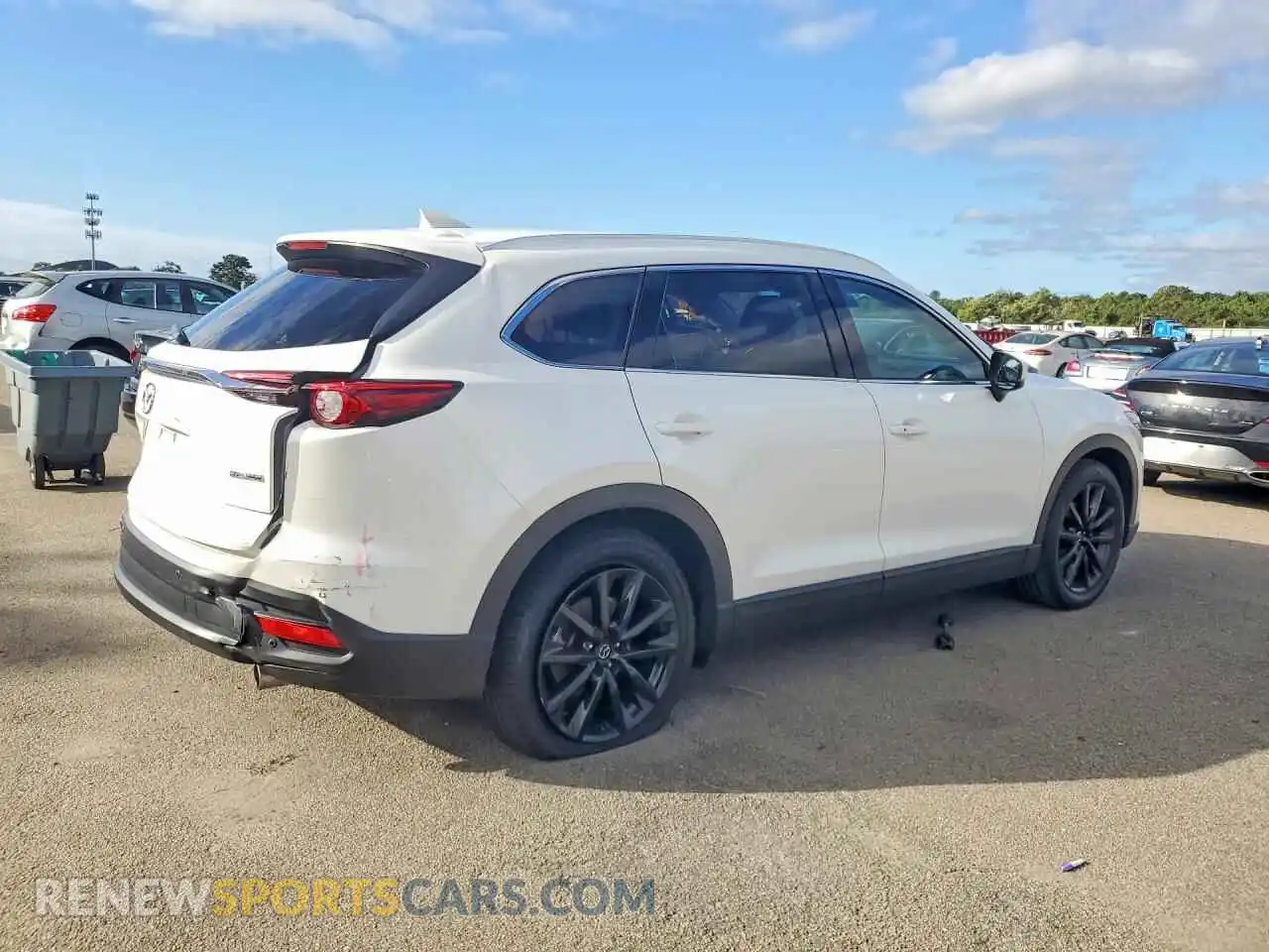 3 fotografías del automóvil dañado JM3TCBAY1N0604532 MAZDA CX-9 2022