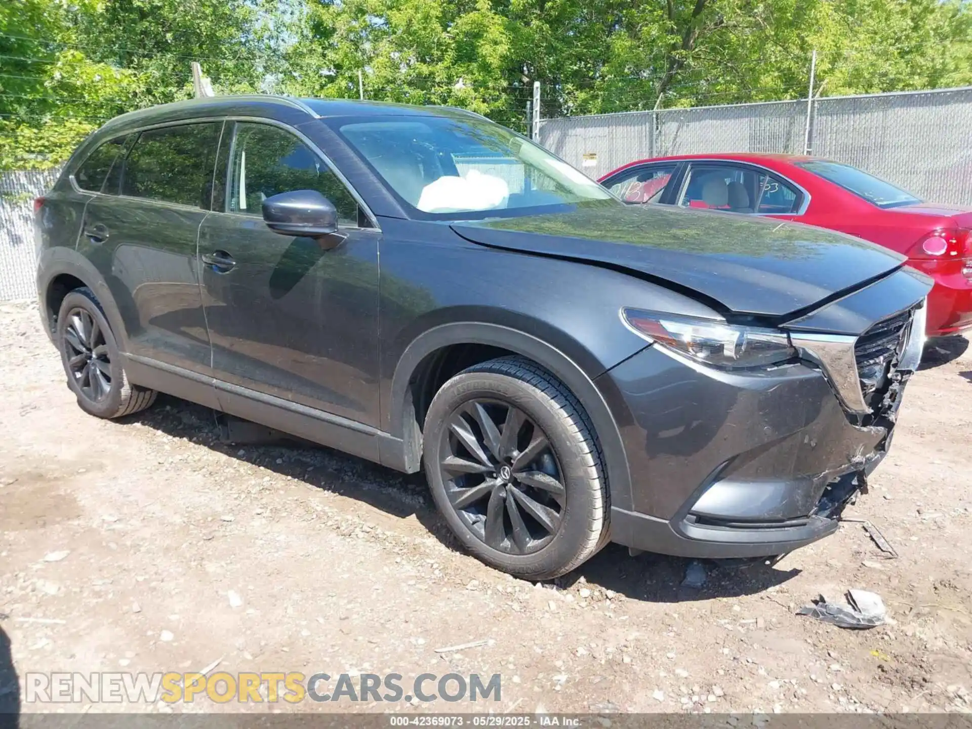 1 Photograph of a damaged car JM3TCBAY2N0611876 MAZDA CX-9 2022