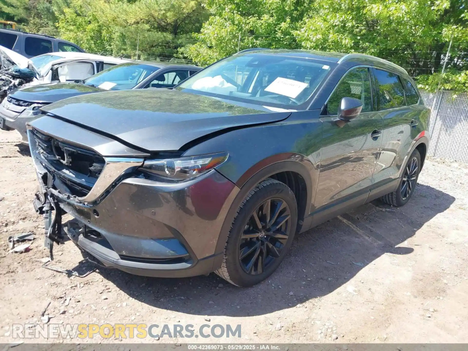 2 Photograph of a damaged car JM3TCBAY2N0611876 MAZDA CX-9 2022