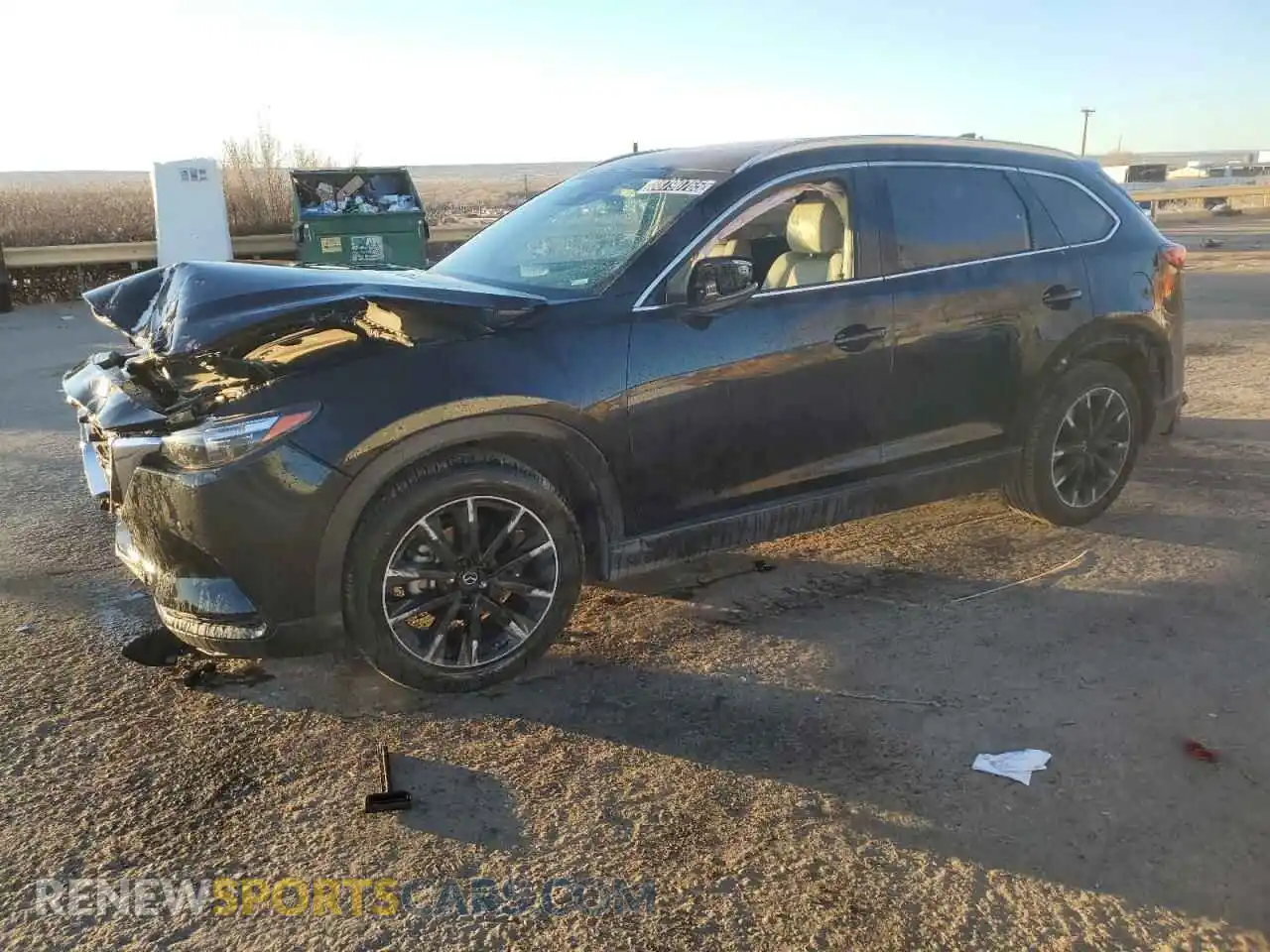 1 Photograph of a damaged car JM3TCBAY4N0624094 MAZDA CX-9 2022
