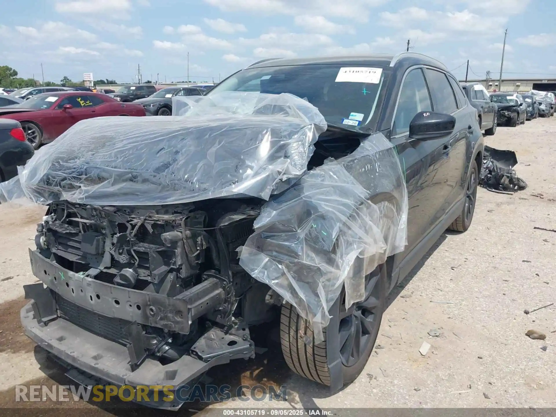 2 Photograph of a damaged car JM3TCBAY6N0625179 MAZDA CX-9 2022