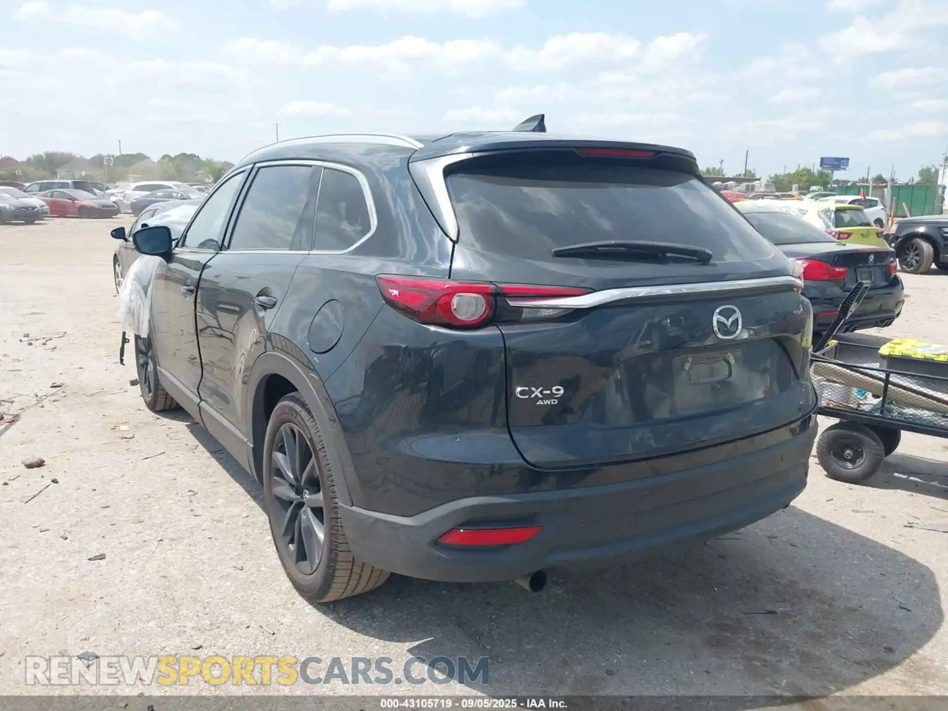3 Photograph of a damaged car JM3TCBAY6N0625179 MAZDA CX-9 2022