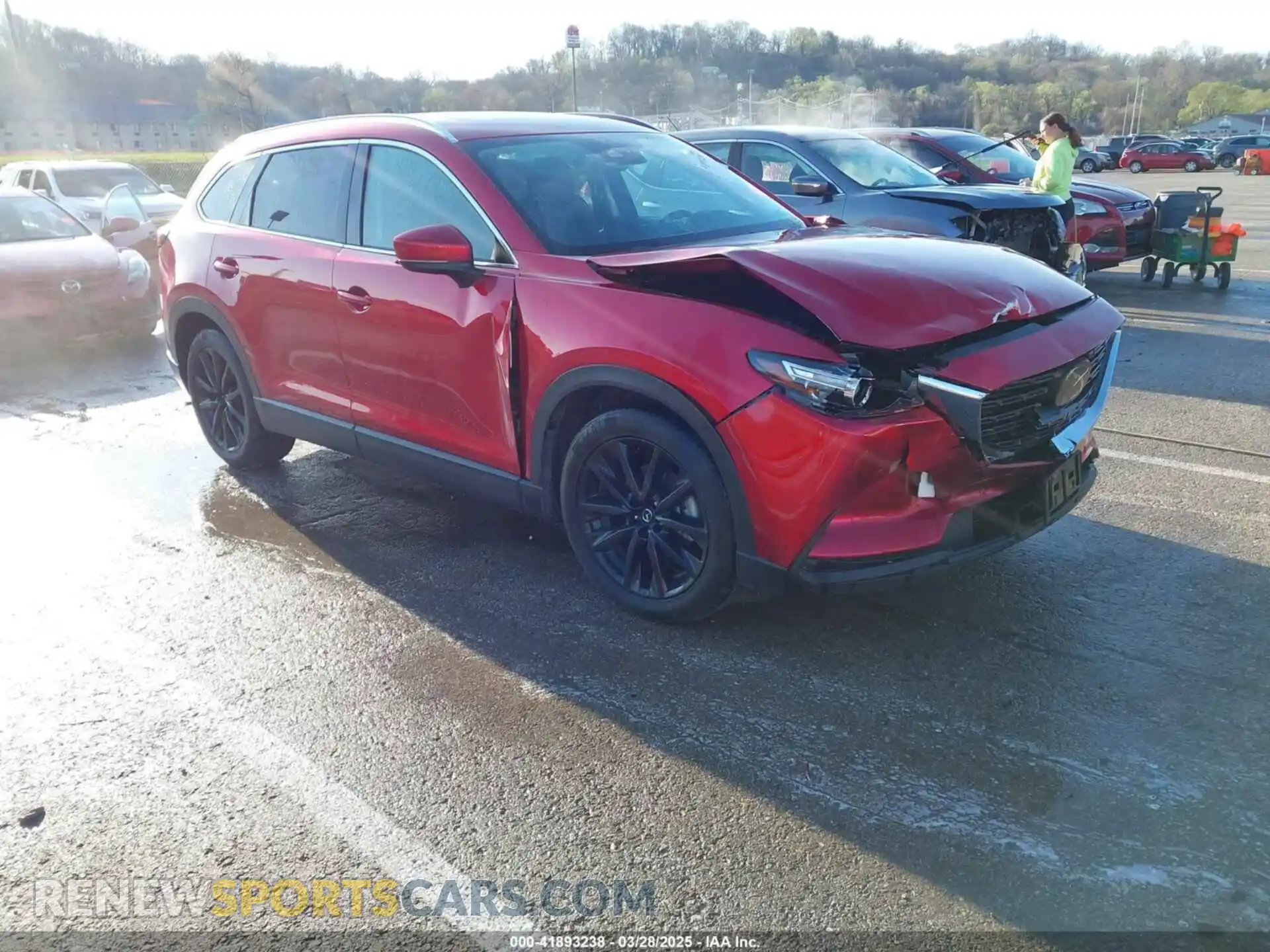 1 Photograph of a damaged car JM3TCBAY8N0614524 MAZDA CX-9 2022