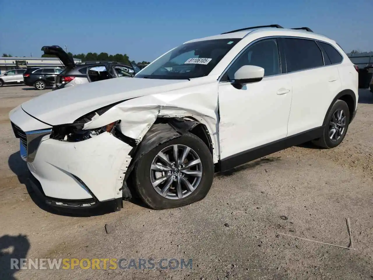 1 Photograph of a damaged car JM3TCBBY6N0617307 MAZDA CX-9 2022