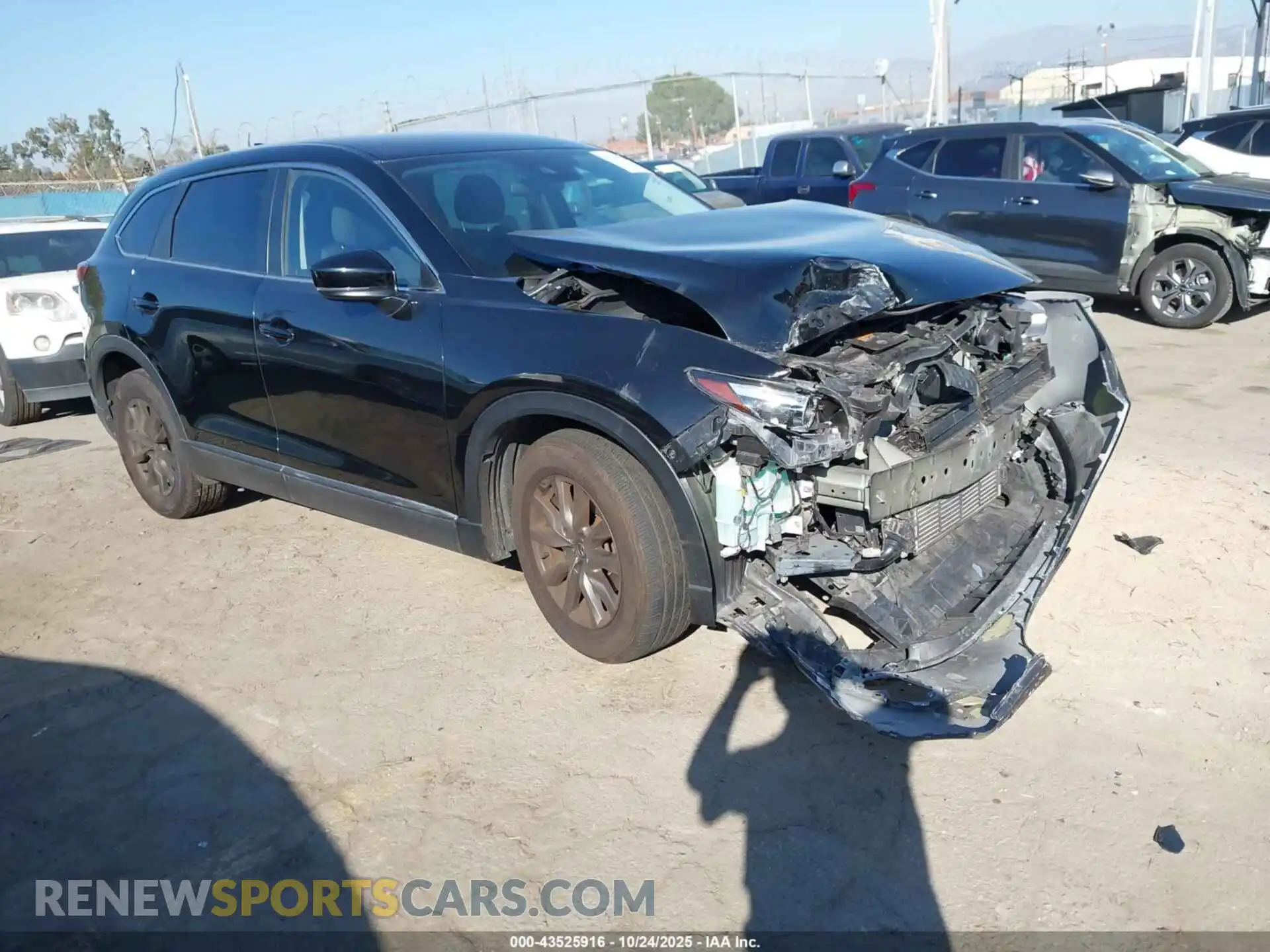 1 Photograph of a damaged car JM3TCBBY7N0604663 MAZDA CX-9 2022