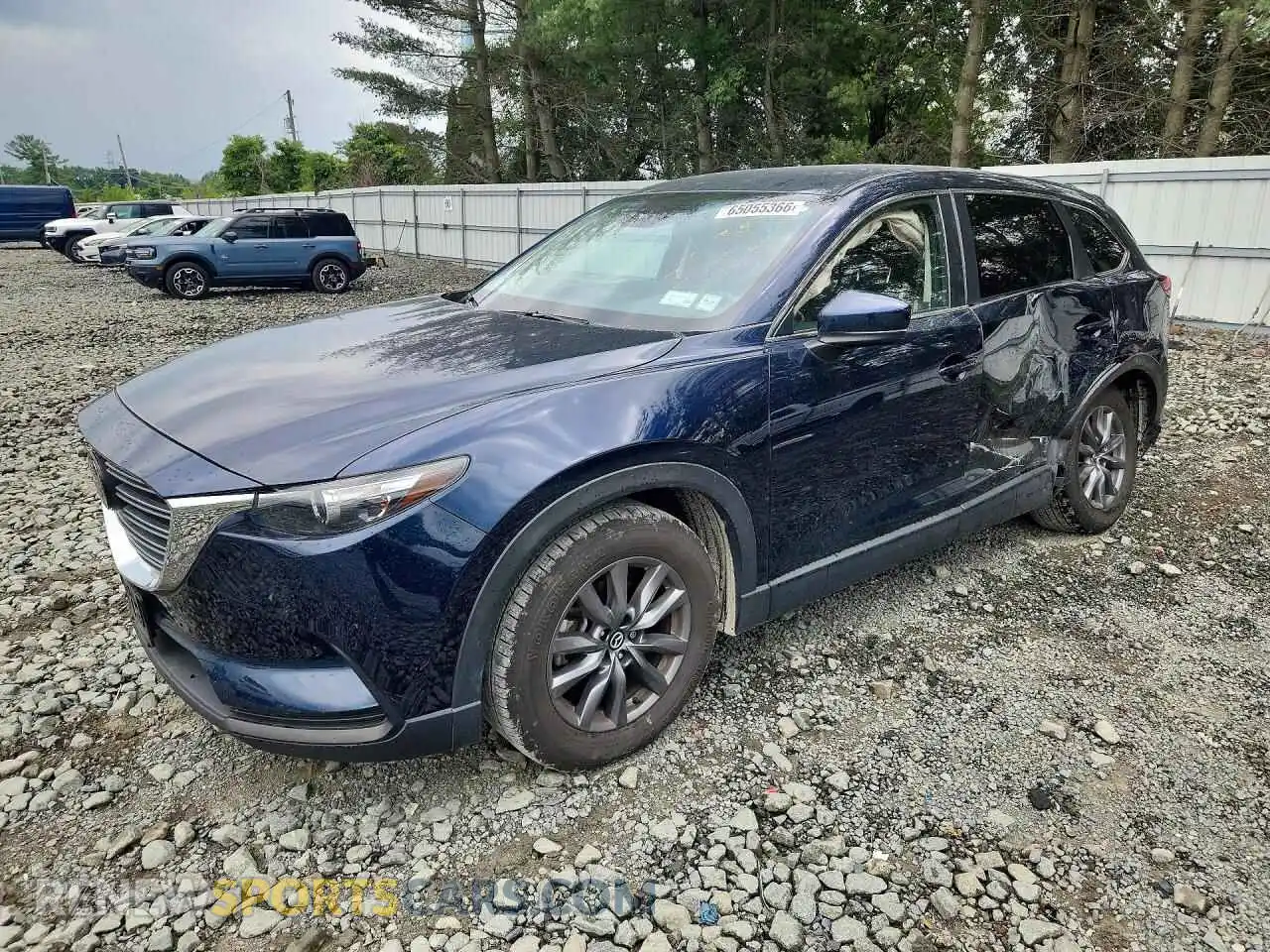 1 Photograph of a damaged car JM3TCBBY7N0613573 MAZDA CX-9 2022